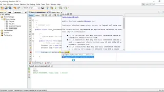 java ep13 Overloading Methods Object Comparisons