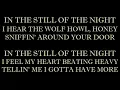 Whitesnake - Still Of The Night (Lyrics)