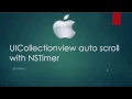 UICollectionView AutoScroll with NSTimer