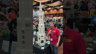 6ft Tall! Huge LEGO Middle Earth Tower of Ecthelion by Jason Gianou