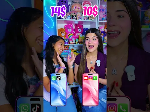 La que tenga MEJORES APLICACIONES, gana😱💕🔥