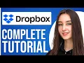 How To Use Dropbox To Share Files Folders - Dropbox Shared Folder Tutorial