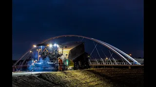bouw inrijden en infra brug 