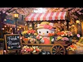 Hello Kitty Spring Flower Cart Ambience Sakura Cherry Blossoms