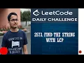 Leetcode 2573 Find the String with LCP Daily Challenge