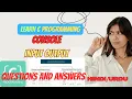11th Tutorial Mastering CONSOLE INPUT OUTPUT In C Programming Hindi Urdu