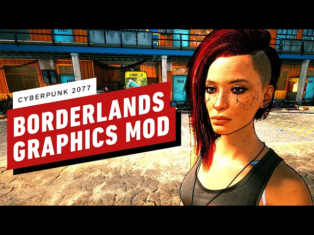 This Cyberpunk 2077 PC Mod Gives the Game a Borderlands-Style Visual Makeover