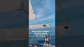 Off for  Atlantic Ocean crossing… 🤞