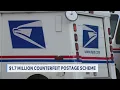 Two arrested for 1 7 million counterfeit postage scheme