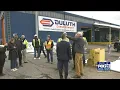 Governor Tim Walz visits Duluth during statewide tour