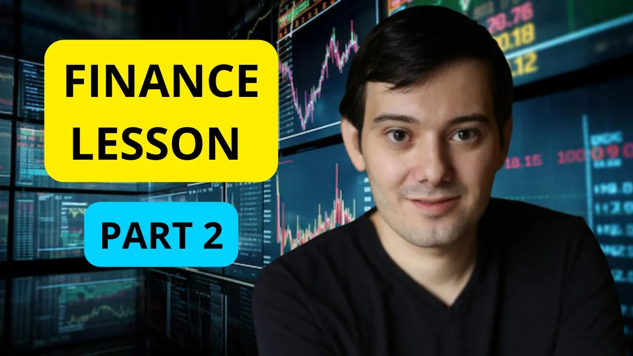 Martin Shkreli Finance Lesson Part 2 (Full Lecture)