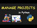 I CREATE PROJECT MANAGMENT SYSTEM USING PYTHON LEARN PYTHON BY BUILDING SIMPLE PROJECTS