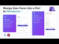 How To Design Responsive User Registration Forms in Wordpress Ultimate Member Plugin Elementor