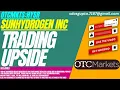 TRADING UPSIDE HYSR STOCK ANALYSIS SUNHYDROGEN INC STOCK