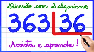 CONSEGUE RESOLVER ESSA DIVISÃO? APRENDA COMO FAZER DIVISÃO!