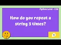 FullStack Factoids Python 1 10