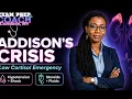Addison s Crisis NCLEX Review Low Cortisol Hydrocortisone Emergency Nursing Care