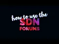 How to use the Student Doctor Network SDN Community
