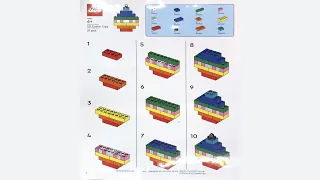 🎀 LEGO instructions 🎀 Promotional 🎀 6557644 🎀 2D Easter Egg 🎀