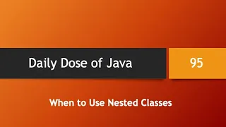 Daily Dose of Java -