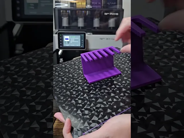 6-slot paint brush rack with drip tray | Extended brush sizes! video thumbnail