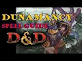 Dunamancy spell analysis 5e