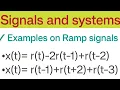 Ramp signals addition