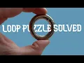How To Solve The Satisfying Hanayama LOOP Puzzle