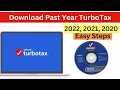 How To Download Past Year s Turbotax Software