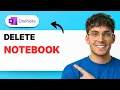 How to Delete a Notebook in Microsoft Onenote 2026 Full Guide
