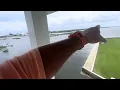 Hurricane update at 1 30 PM August 30 This is supposed to be the king high tide but it s going out