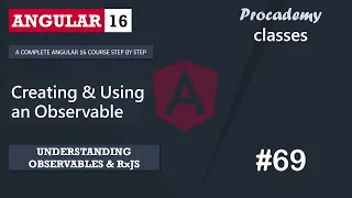 Creating Using an Observable Understanding Observables RxJS A Complete Angular Course