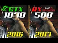 GTX 1070 vs RX 580 in 2021