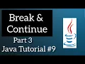 Control statements in java Part-3 Jump statement break continue in java programming