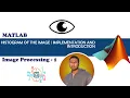Histogram of the Image Digital Image Processing 1 MATLAB