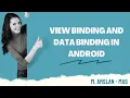 Android Data Binding and View Binding Tutorial Android Architecture Components MAS