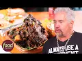 Guy Fieri Blown Away By Halal Mexican Barbacoa Brisket Diners Drive-Ins and Dives