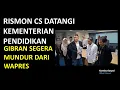 Lagu Rismon CS Datangi Kementerian Pendidikan, Gibran Mundur Dari Wapres