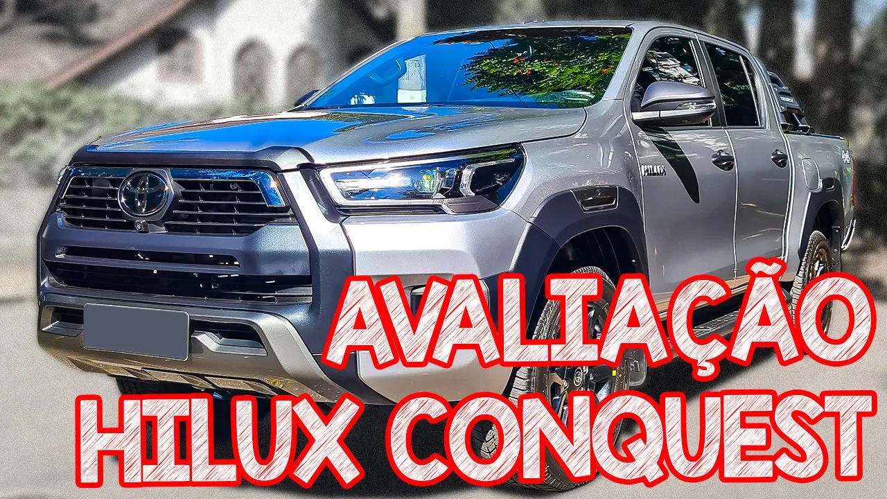 Avaliação Toyota Hilux CONQUEST 2023 - A MELHOR PICKUP NO QUESITO DESVALORIZAÇÃO