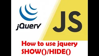jQuery Show Hide function How to use hide and show in jquery jquery hide show kaise karte hain