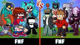 Friday Night Funkin' vs. Friday Night Funkin' (NEW!) | Minecraft (Who's Stronger UPDATE!)