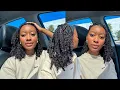 Mini Braids with Curly Ends on my Natural Hair