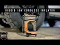 Tool Review Ridgid 18v Cordless Inflator