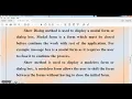DIALOG BOXES IN VISUAL STUDIO