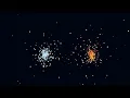 JavaScript 2D Galaxy Collision WITH CODE