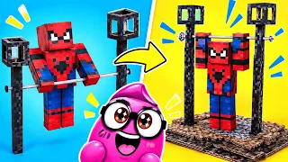 ¡Equipamiento y Máscara de Héroe Hechos de Cartón! 🦸‍♂️📦 Juguetes Mecánicos DIY