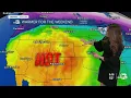 Very warm near record-breaking temperatures in Denver this weekend