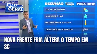 Central do Tempo – Frente fria muda o tempo e traz chance de temporais na Grande Florianópolis