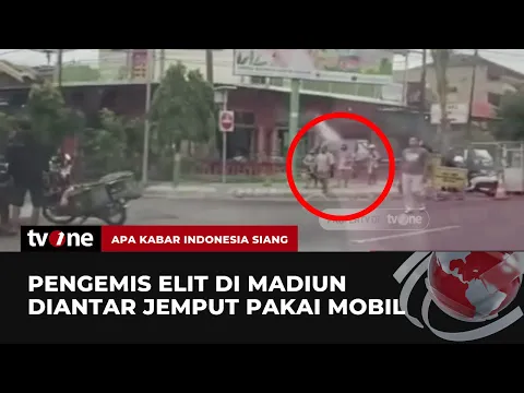 VIRAL! Gerombolan Pengemis Elit Pakai Mobil