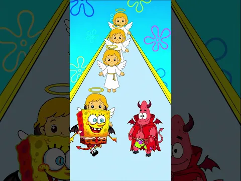 Evil SpongeBob vs Evil Patrick Star who win #fyp #spongebob